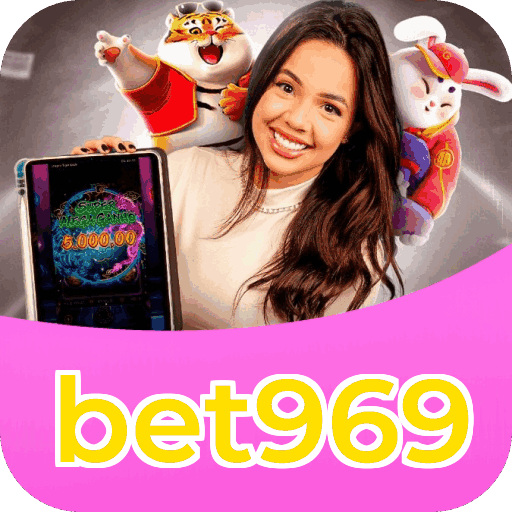Interface do aplicativo bet969 mostrando jogos disponíveis no iOS e Android